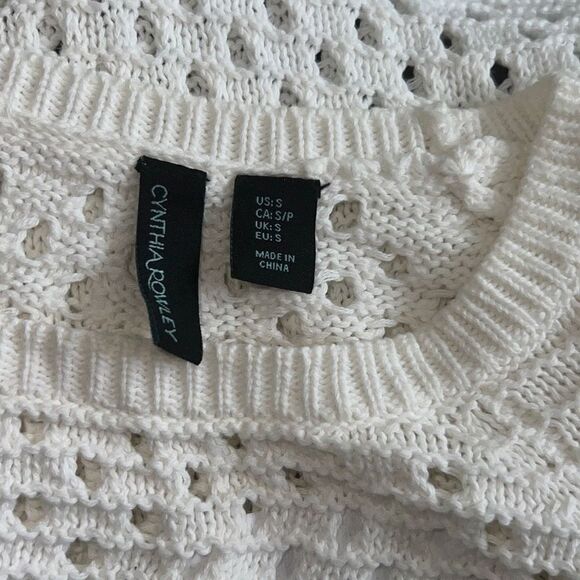 Cynthia Rowley crochet sweater - Picture 5 of 5